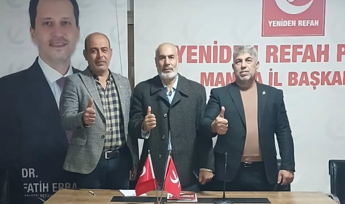 Yeniden Refah Partisi Yunusemre Teşkilatında Yeni Atamalar Yeniden Refah Partisi