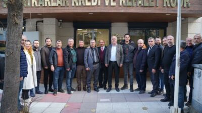 Levent Pirinçciler’den Destan Bulgay’a Ziyaret Madeni Sanatkârlar ve Esnaf Odası