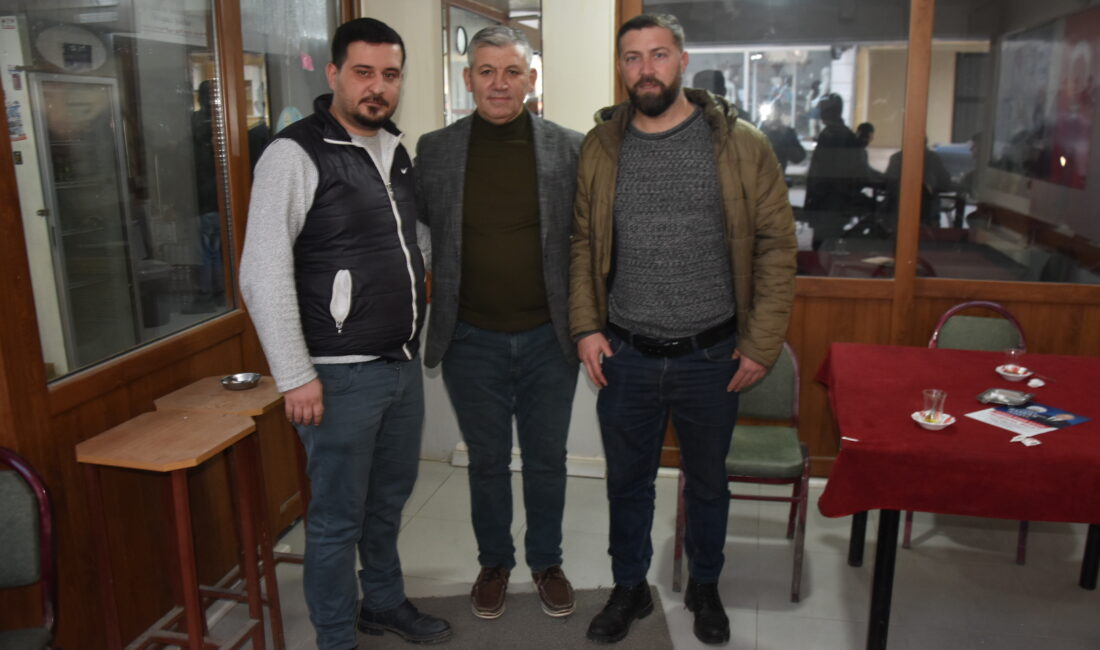 Yunus Emre Şahin, Manisa Kahveciler Odası Başkanlığı İçin Sahada Manisa