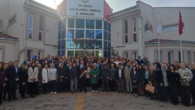 Manisa Aile ve Sosyal Hizmetler Personelinden Mustafa Kılıç’a Duygulu Veda