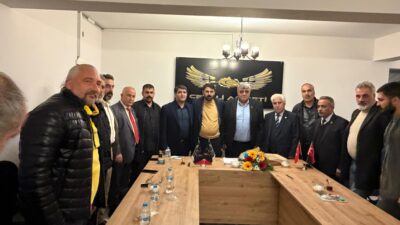 Erhan Çavdarlı’dan Celali Derneği’ne Ziyaret Manisa Bakkallar Esnaf Odası Başkan