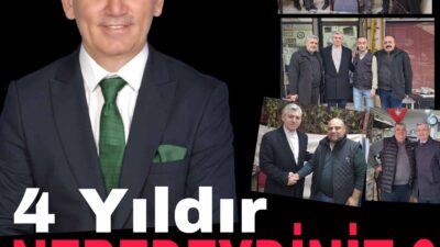 YUNUS EMRE ŞAHİN : ” 4 YILDIR NEREDEYDİNİZ ” Manisa