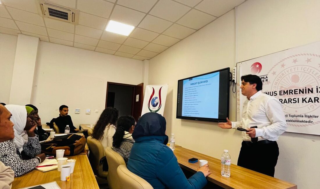 Manisa Uluslararası Öğrenci Derneği (MUDER) tarafından yürütülen ve Sivil Toplumla