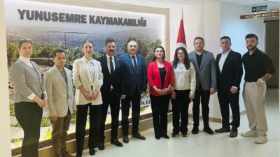 Manisa Azerbaycan Kültür ve Dayanışma Derneği’nden Kaymakam Cantürk’e Ziyaret Manisa