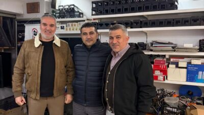 MESO Başkan Adayı Ahmet Emre Kurt’tan Mehmet Üzen’e Ziyaret Manisa