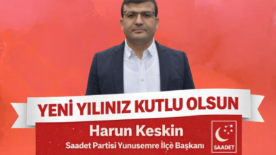 Harun Keskin’den Yeni Yıl Mesajı: “2026, Adaletin ve Huzurun Yılı